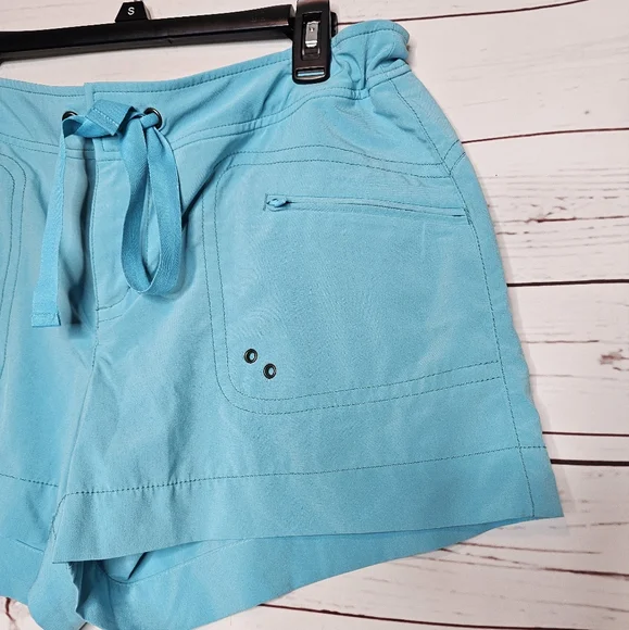 Athleta Blue 4" Hiking Shorts - Picture 5 of 11
